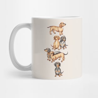 Adorable Dachshunds Mug